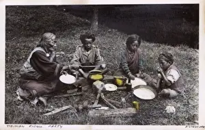 Picnicking Prints: Tibetan Picnic Party