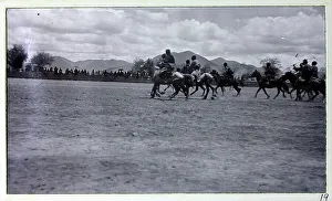 Tibetans playing polo, from a fascinating album which reveals new details on a little-known campaign in which a British military force brushed aside Tibetan defences to capture Lhasa, in 1904