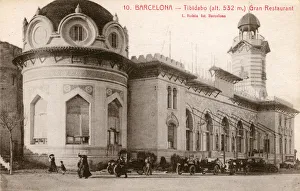 Images Dated 21st November 2018: Tibidabo Restaurant, Barcelona, Spain