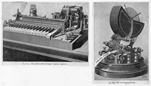 TICKER-TAPE MACHINE