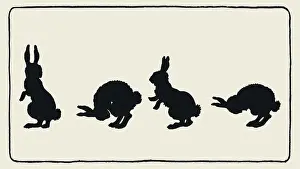 Tickety Tock - Silhouette illustration