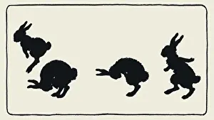 Tickety Tock - Silhouette illustration