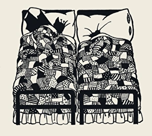 Tickety Tock - Silhouette illustration