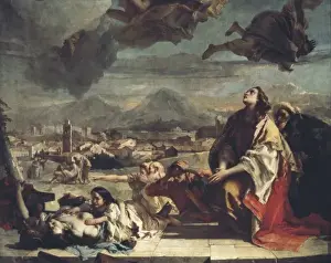 Plague Prints: TIEPOLO, Giovanni Battista (1696-1770). Saint