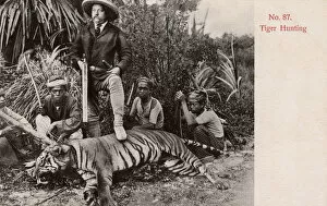 Shotgun Gallery: Tiger Hunting in Malaya
