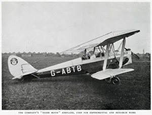 Images Dated 6th March 2020: Tiger Moth aeroplane G-ABTB, used for research