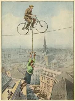 Bicycle Collection: Tightrope Cycling Act