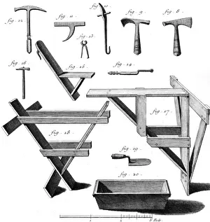 Trowel Prints: Tiling a Roof, Tools