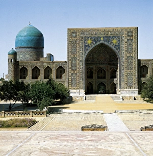 Asian Gallery: Tilla Kari Madrasa. 1646-1660. UZBEKISTAN. Samarkand