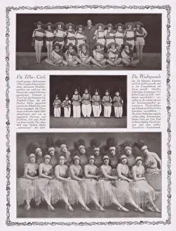 Herman Prints: The Tiller-Girls in Herman Hallers Noch und Noch, Admiralspalast