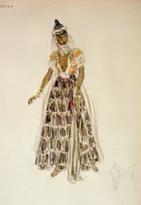 Allah Gallery: Tilly Losch - Moroccan Dancer