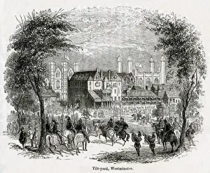 Jousting Prints: Tilt-yard at Westminster