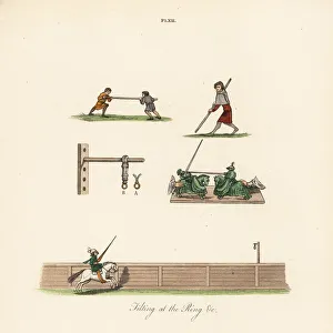 Tilting games, 14th century Tilting games, 14th century