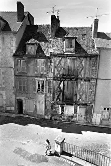 Timber-framed house, Auxerre sur Yonne, France