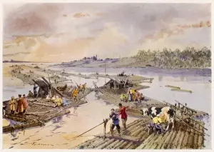 Timber Rafts / Volga