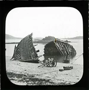 Scilly Gallery: Timber Shipwreck, Scilly Isles, Cornwall