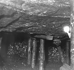 Seam Prints: Timber supports in a South Wales mine