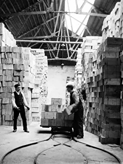 Lever Prints: Timber Warehouse, Port Sunlight, early 1900s