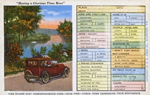 Easy Gallery: Time Savers Easy Correspondence card