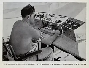 Timekeeper Prints: A timekeeper and his apparatus