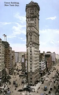 The Times building, New York