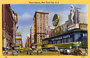 Iconic Prints: Times Square, New York City, NY, USA