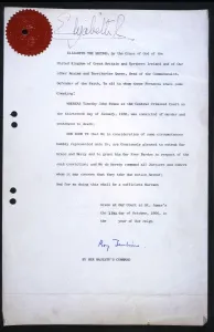 Documents Prints: Timothy Evans pardon