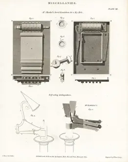 Hawkins Prints: Timothy Marshals lock and candle extinguishers