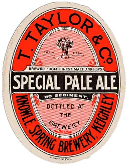 Breweries Prints: Timothy Taylor Special Pale Ale