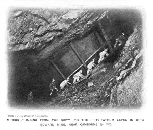 Fifty Prints: Tin Miners / Camborne