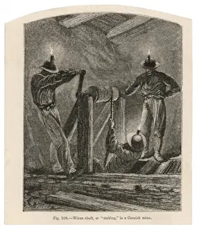 Tin Mining / Cornwall / 1869