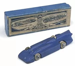 Motoring Posters and Prints Gallery: Tin Model of a Bluebird