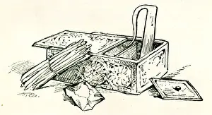 Tinder Prints: Tinder Box, before matches were widely used