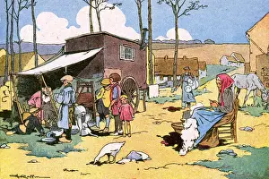 Pedlars Prints: TINKER IN A CARAVAN