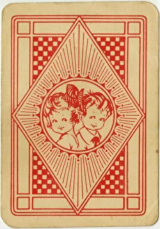 Images Dated 15th April 2016: Tinker, Tailor playing card, design on back