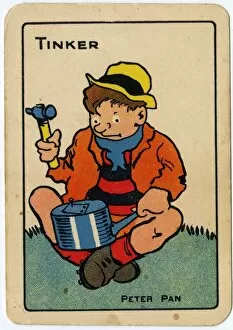 Images Dated 15th April 2016: Tinker, Tailor playing card - Tinker