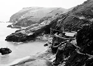 Tintagel Quay, Cornwall, Victorian period