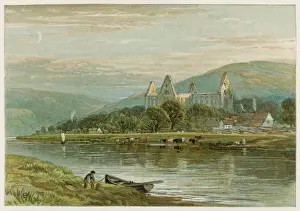 Sun Set Prints: Tintern Abbey / 1888