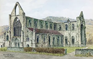 Tintern Abbey, Wye Valley, Monmouthshire, South Wales
