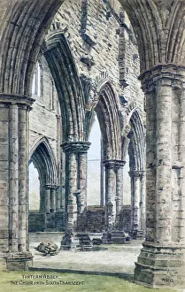 Transept Prints: Tintern Abbey, Wye Valley, Monmouthshire, South Wales