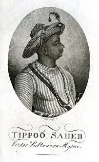 Sultan Collection: Tippoo Saheb - Sultan of Mysore