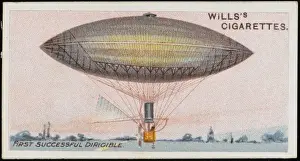Auteuil Prints: Tissandier Airship 3