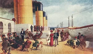 Depicting Collection: Titanic 2nd Class Deck