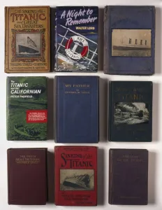 Stead Prints: Titanic book covers