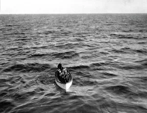 Disaster Prints: Titanic lifeboat