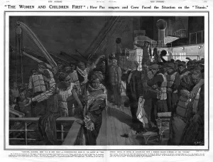 Account Prints: Titanic: Women and children first