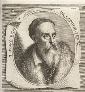 Titian Prints: Titian, Italian painter, Venetian school, c.1488-1576