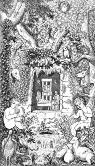Clemens Gallery: Title page of Des Knaben Wunderhorn, 1808