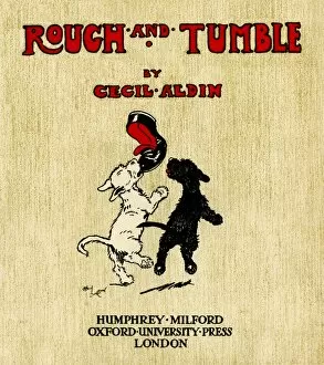 Tumble Collection: Title page design by Cecil Aldin, Rough and Tumble