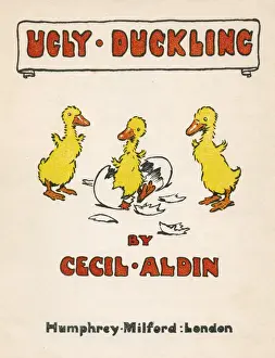 Hatch Prints: Title page design by Cecil Aldin, Ugly Duckling